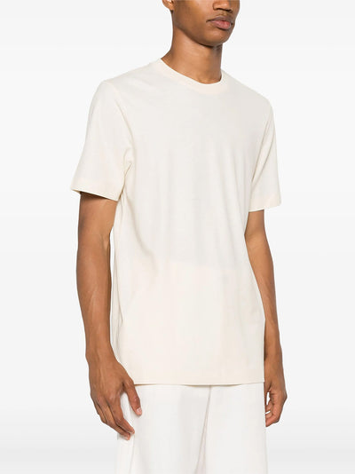 Jakob Cotton Crepe T-Shirt (Ecru)