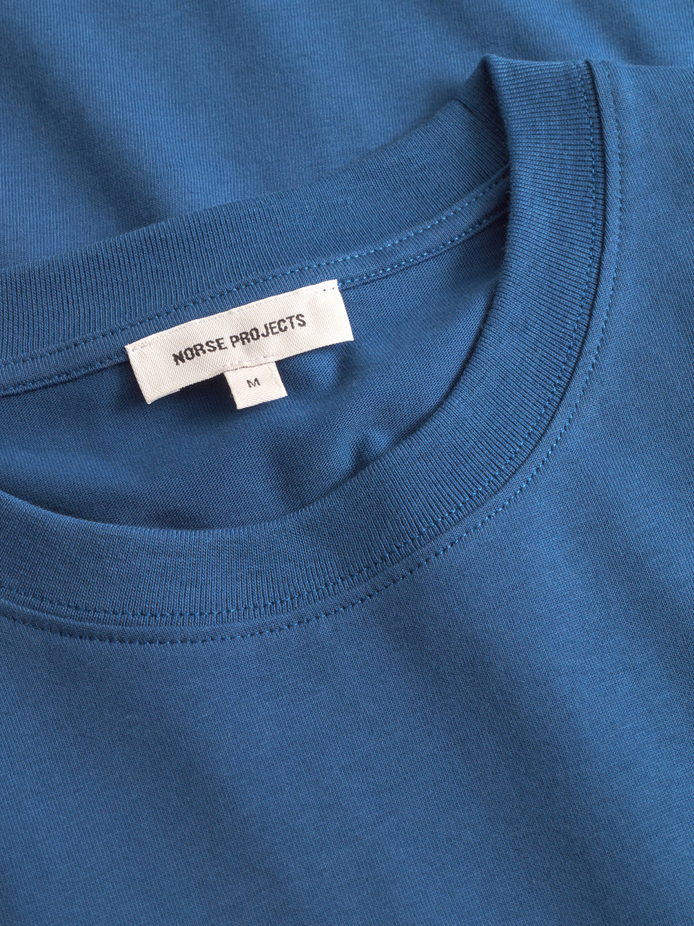 Johannes Organic Norse Logo Print T-Shirt (Estate Blue)