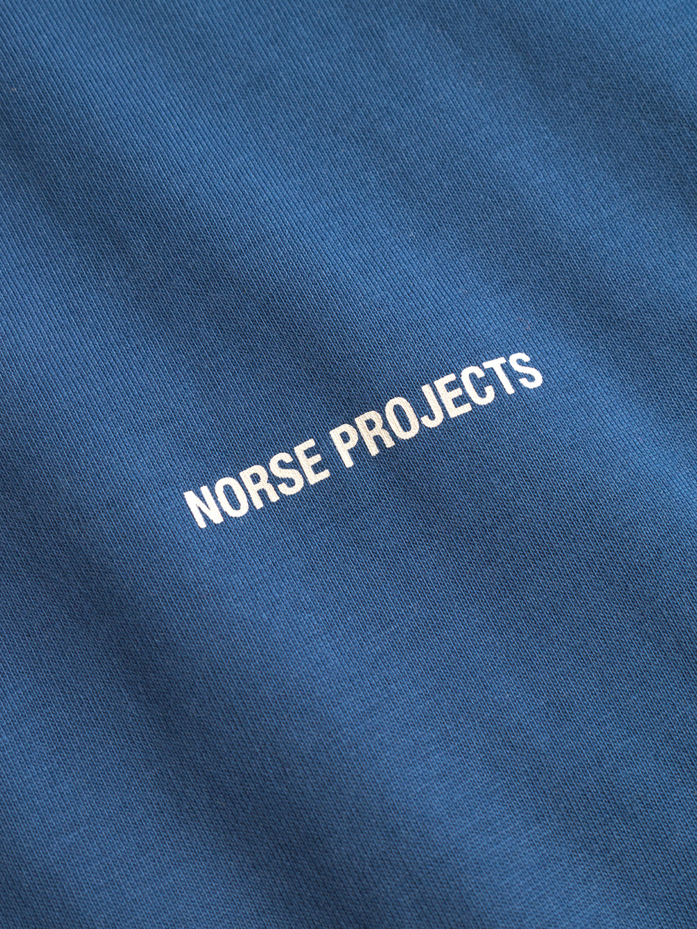 Johannes Organic Norse Logo Print T-Shirt (Estate Blue)