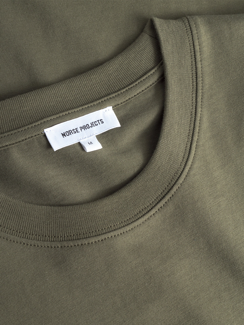 Johannes Organic Norse Logo Print T-Shirt (Olive Night)