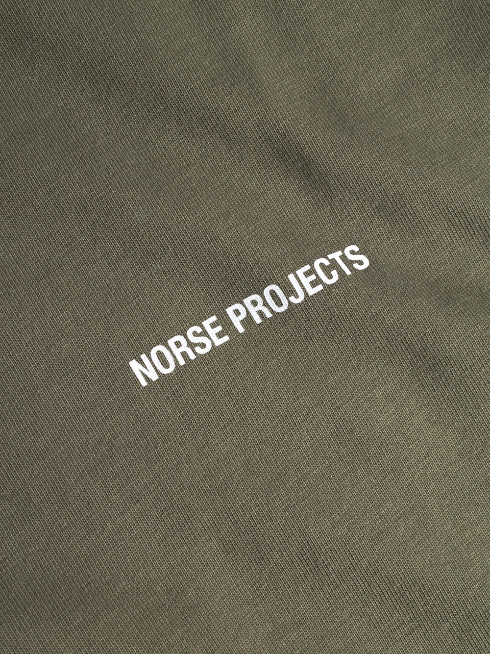 Johannes Organic Norse Logo Print T-Shirt (Olive Night)