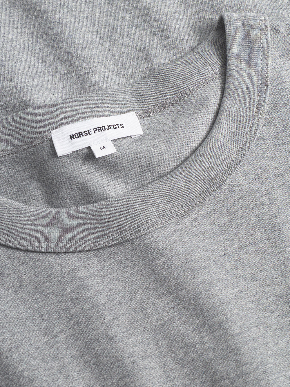Holger Organic Optic Print T-Shirt (Grey Melange)