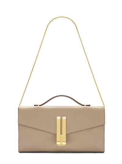 Vancouver Clutch Handbag (Dark Sand)