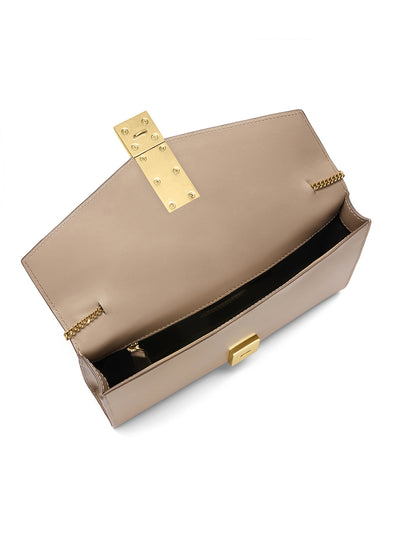 Vancouver Clutch Handbag (Dark Sand)