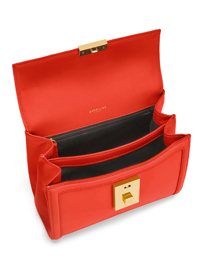 Paris Handbag (Poppy Red)