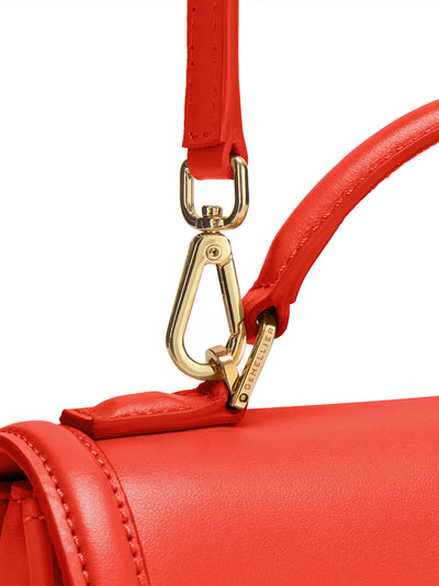 Paris Handbag (Poppy Red)