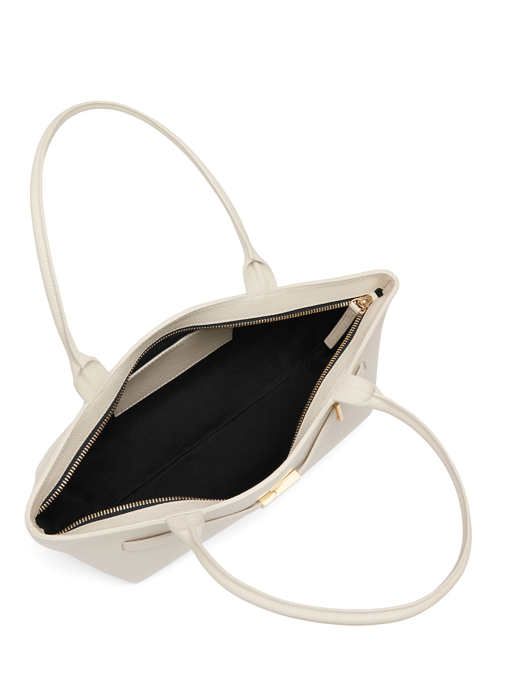 New York Shoulder Handbag (Off-White)