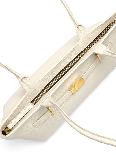 New York Shoulder Handbag (Off-White)