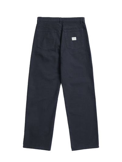 Mogens Relaxed 5 Pocket Heavy Twill (Dark Navy)
