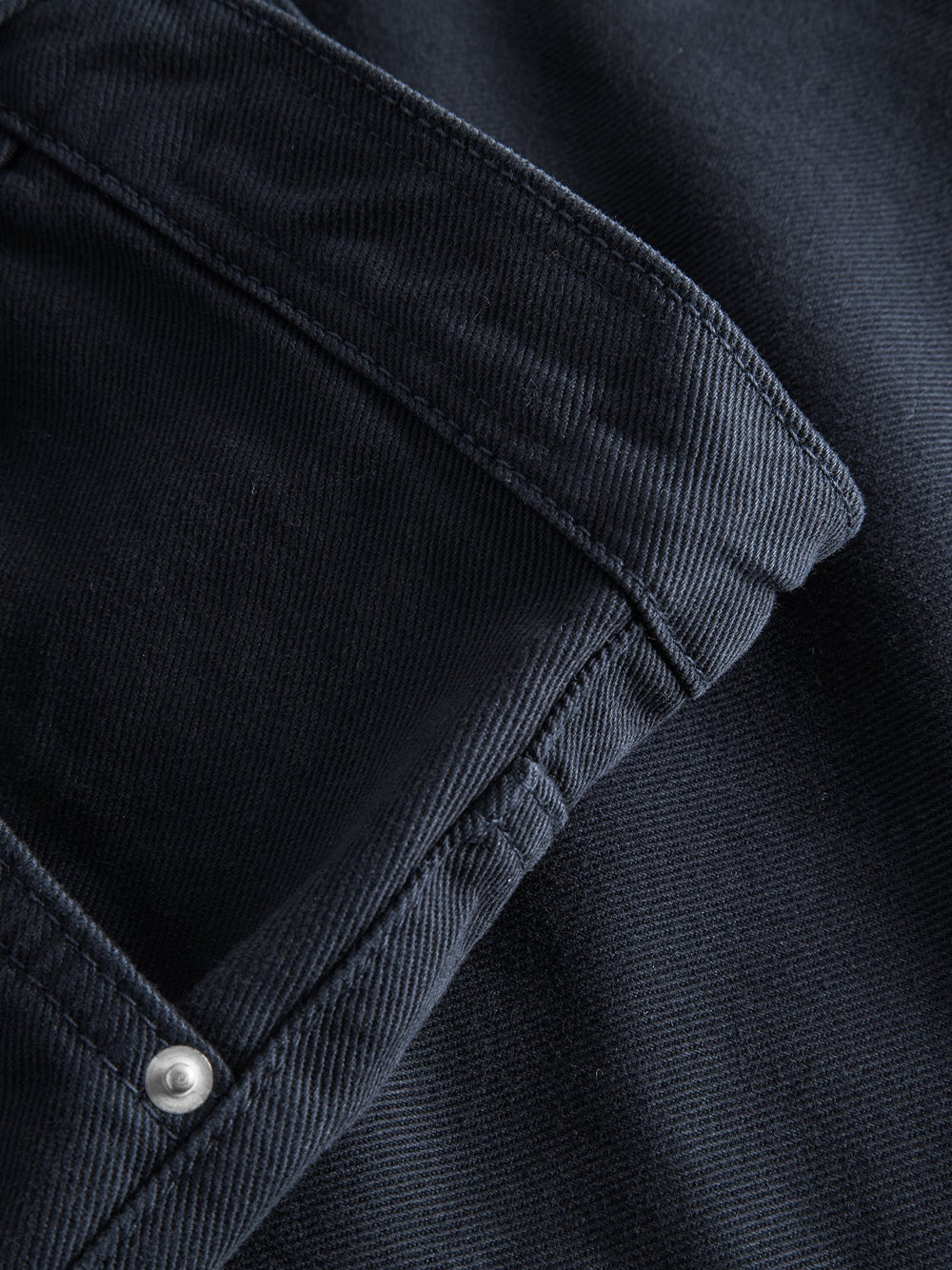 Mogens Relaxed 5 Pocket Heavy Twill (Dark Navy)