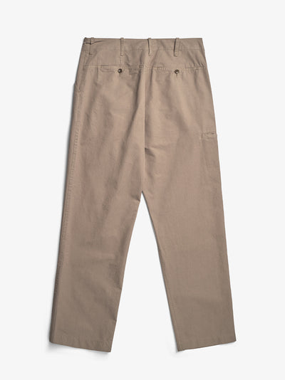 Gorm Relaxed Mineral Dyed Fine Twill Cargo Pants (Walnut)