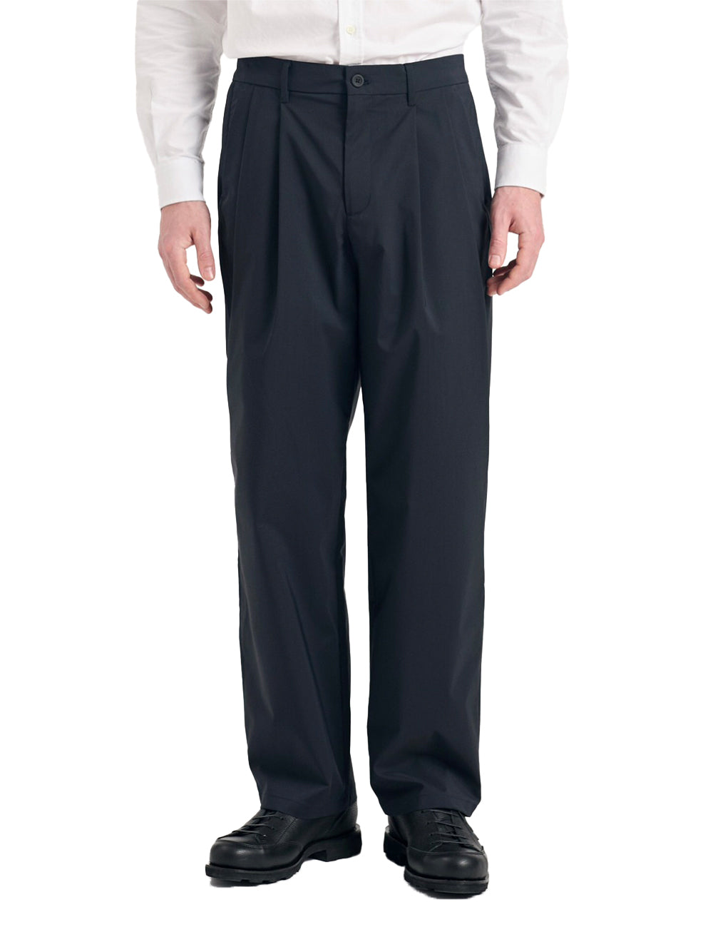 Benn Relaxed Alpinix Smart Merino Pants Dark Navy