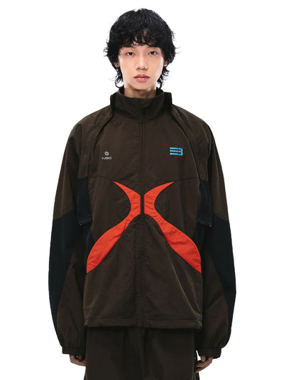 Lineage Windbreaker Jacket Soil Brown