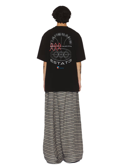 Sava Washed Oversized Estate Tee  Euphoric Black