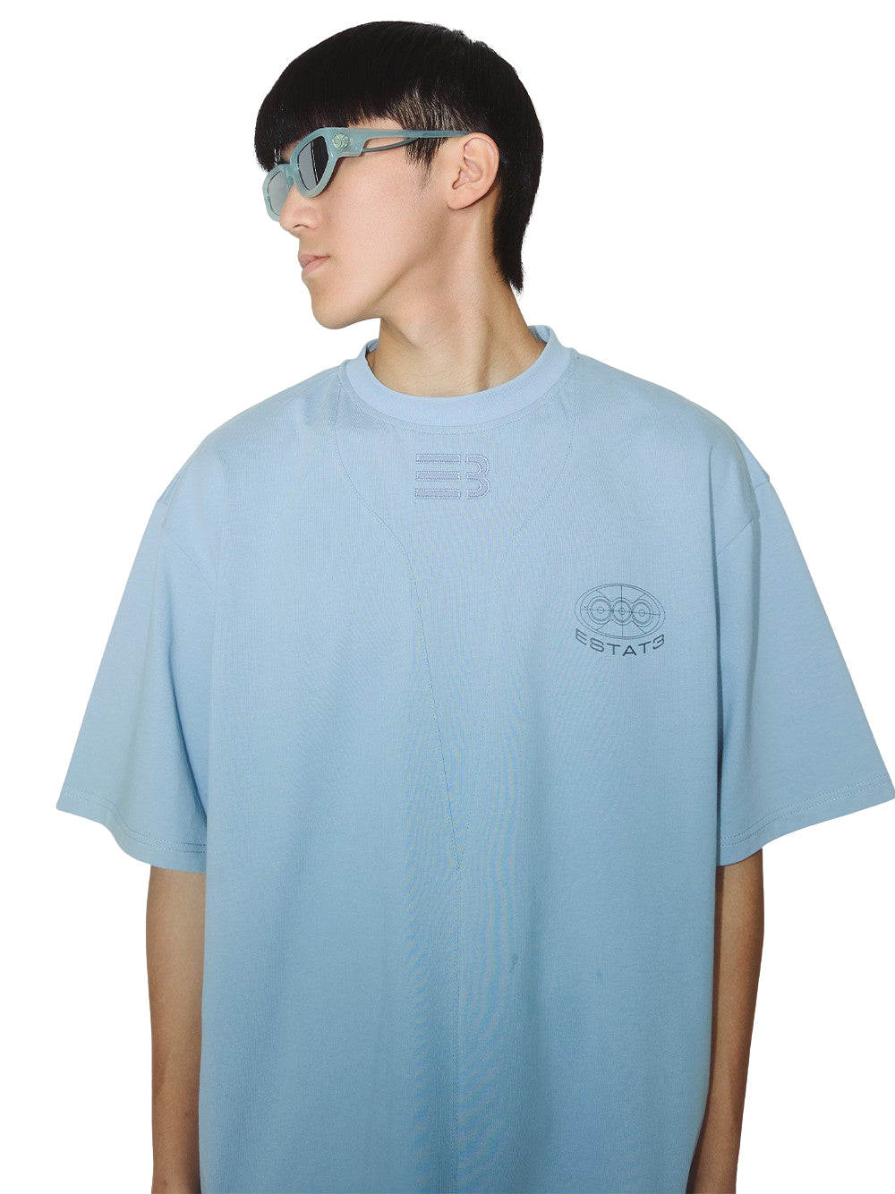 Sava Oversized Speaker Tee  Tradewind Blue