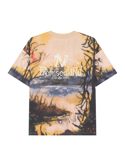 Neal Promisedland Tee Forest Print Forest Print