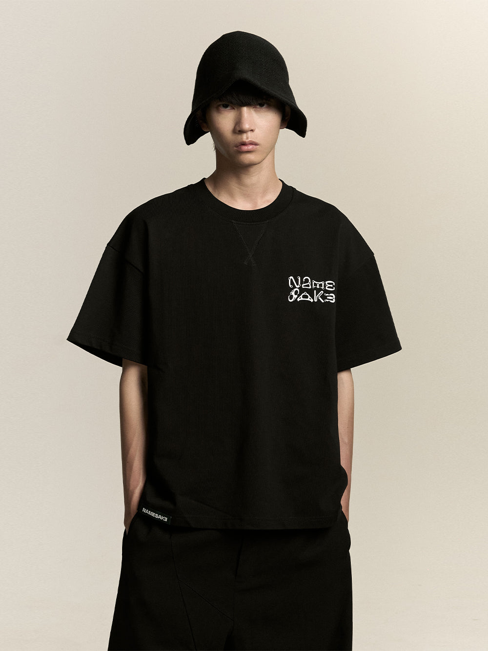 Tobi Oversized Notice Tee Euphoric Black Euphoric Black