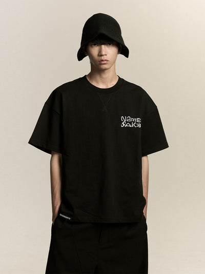 Tobi Oversized Notice Tee Euphoric Black Euphoric Black