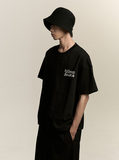 Tobi Oversized Notice Tee Euphoric Black Euphoric Black