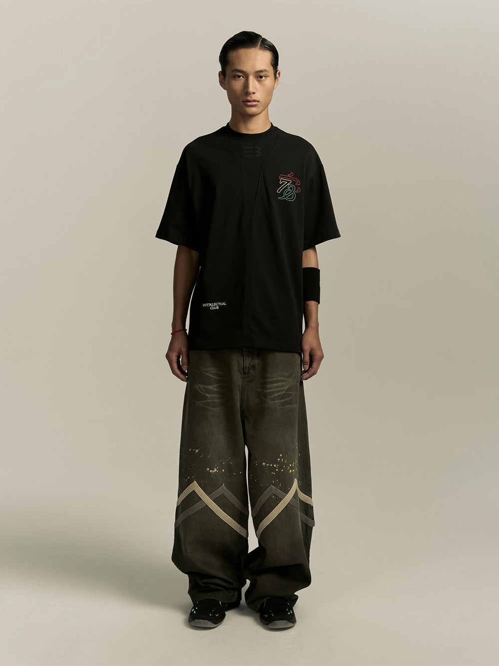 Sava Oversized Family Tee (Euphoric Black)