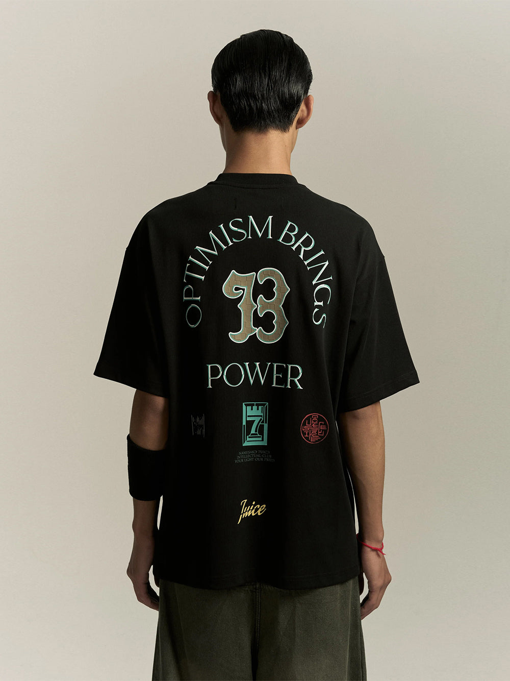 Sava Oversized Family Tee (Euphoric Black)