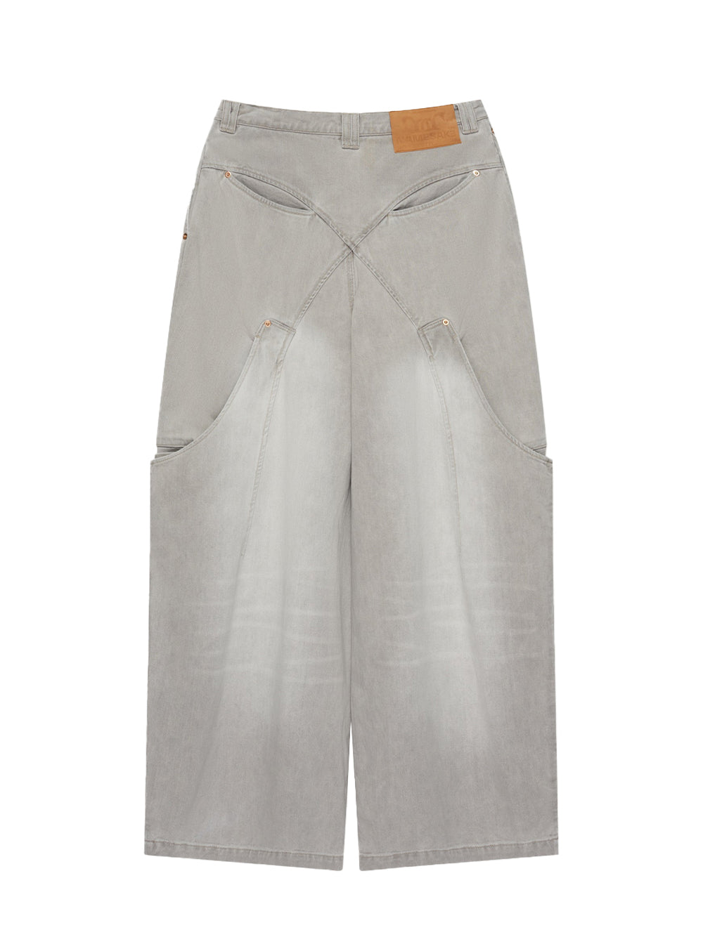 Billie Bibs Denim Pants (Rust Stone)