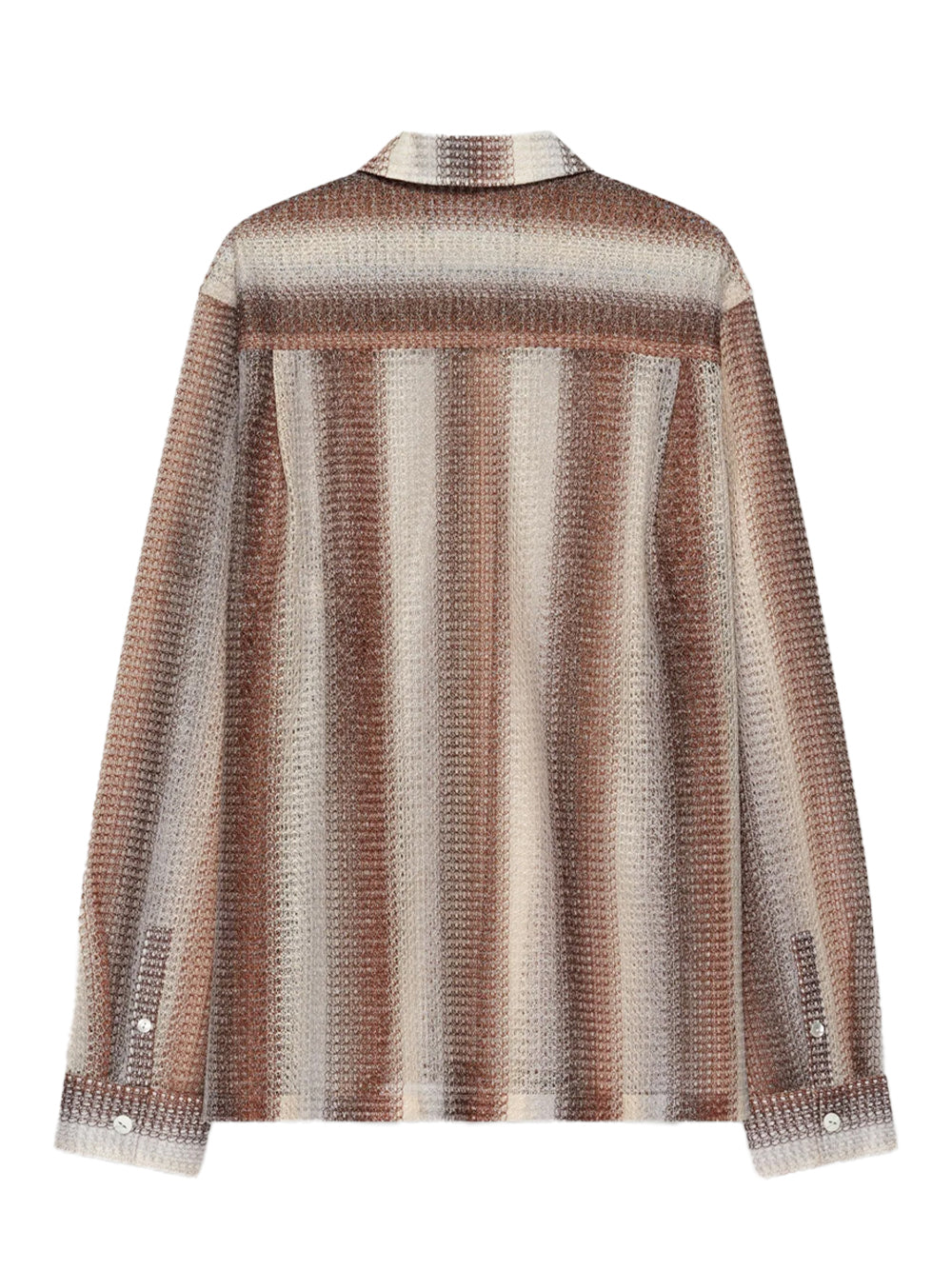 Randolph Weave Shirt (Sandstone Stripe)