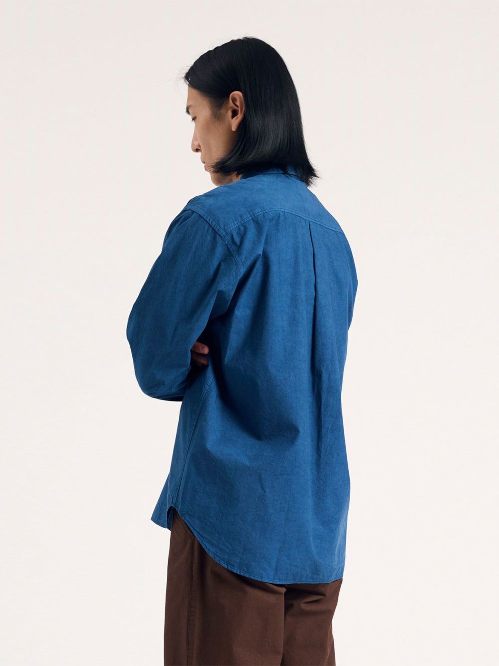 Ole Fatigue Cotton Tencel Shirt (Estate Blue)