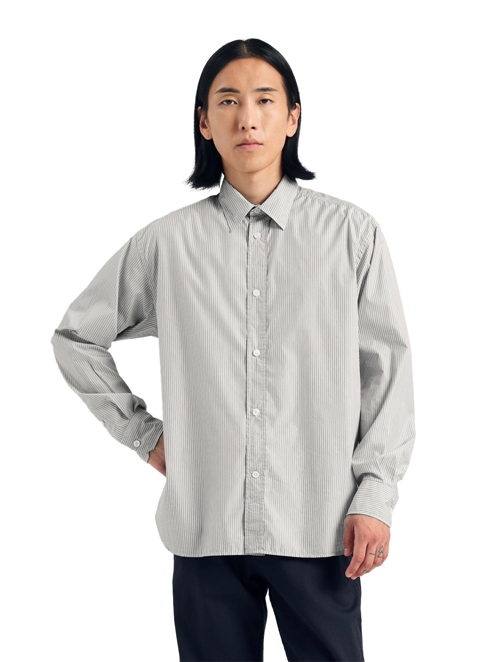 Ole Fine Oversize Shirt (Graphite)