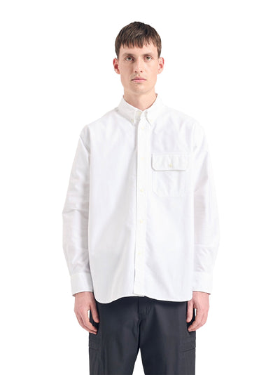 Ole Oversized Gmd Oxford Shirt (White)