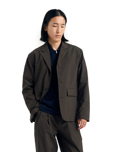 Nilas Alpinix Smart Merino Jacket Seal Brown