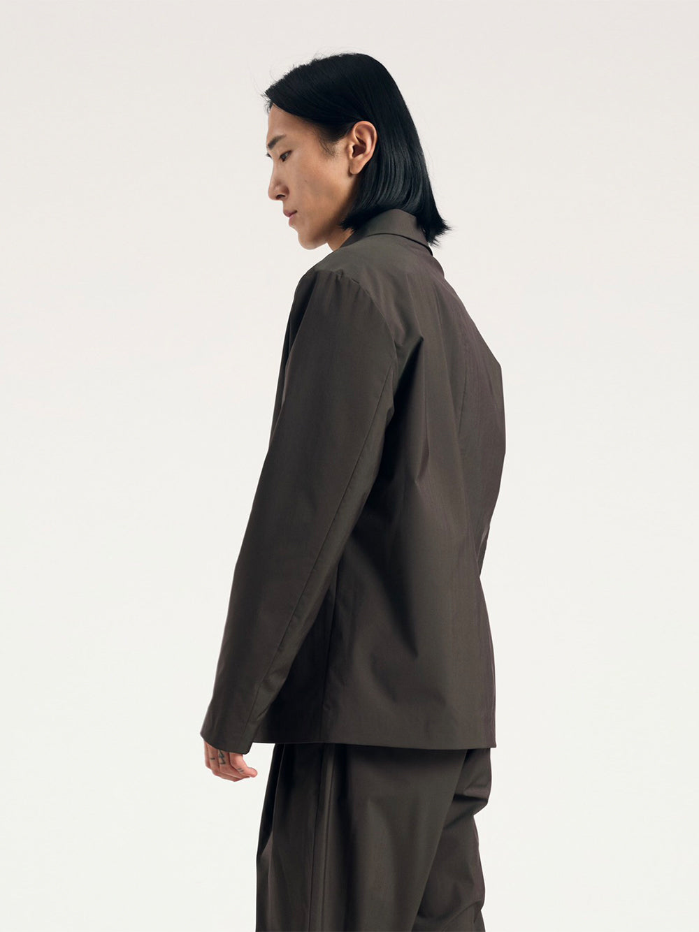 Nilas Alpinix Smart Merino Jacket Seal Brown