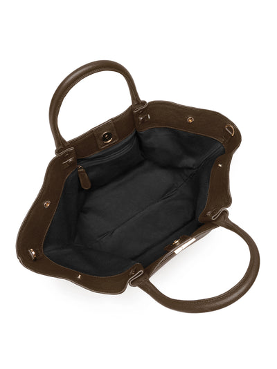 Midi New York Handbag (Mocha)