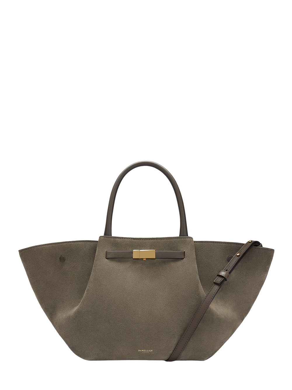 Midi New York Handbag (Deep Olive)