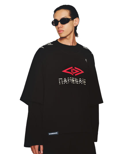 Mayo Double Sleeve Tee (Euphoric Black)