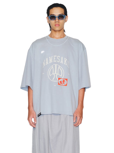Mayo Oversized Homesport Tee (Tradewind Blue)
