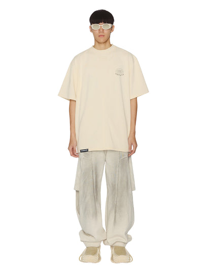 Sava Oversized Speaker Tee (Canoli Cream)