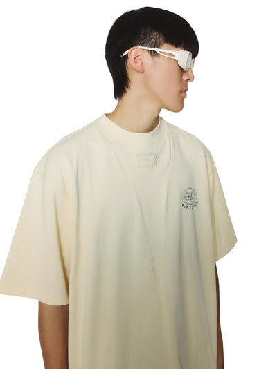 Sava Oversized Speaker Tee (Canoli Cream)