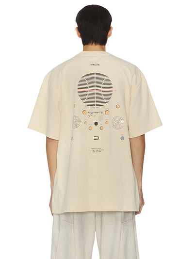 Sava Oversized Speaker Tee (Canoli Cream)