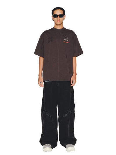 Sava Oversized Stone Buddha Tee (Nimbus Grey)
