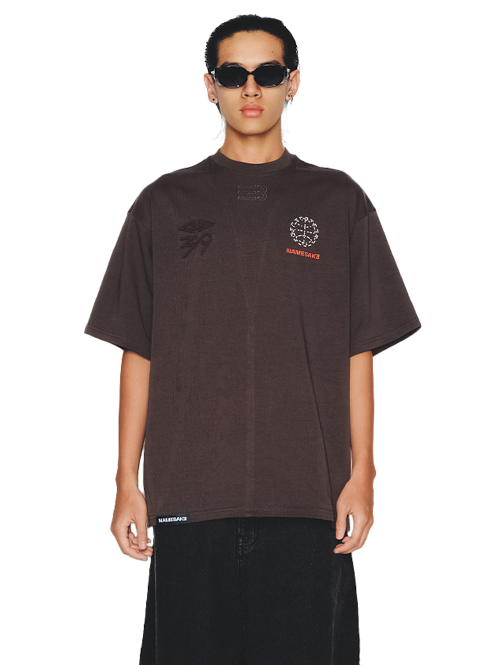 Sava Oversized Stone Buddha Tee (Nimbus Grey)