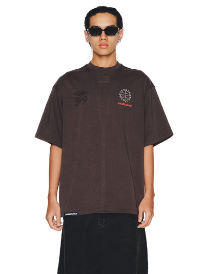 Sava Oversized Stone Buddha Tee (Nimbus Grey)