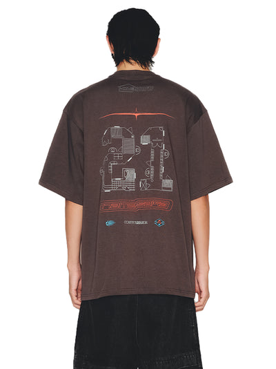 Sava Oversized Stone Buddha Tee (Nimbus Grey)