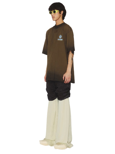 Sava Stained Oversized Estate Tee (Dark Olive)