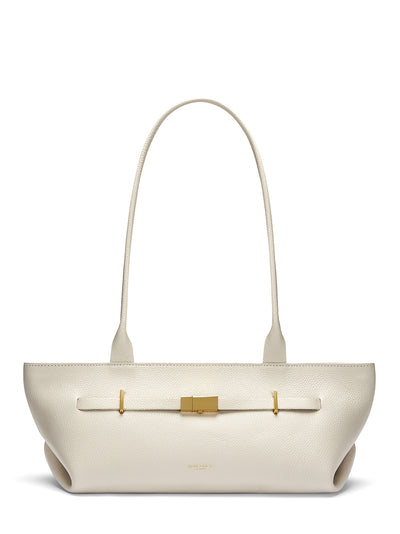 New York Shoulder Handbag (Off-White)