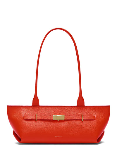 New York Shoulder Handbag (Poppy Red)