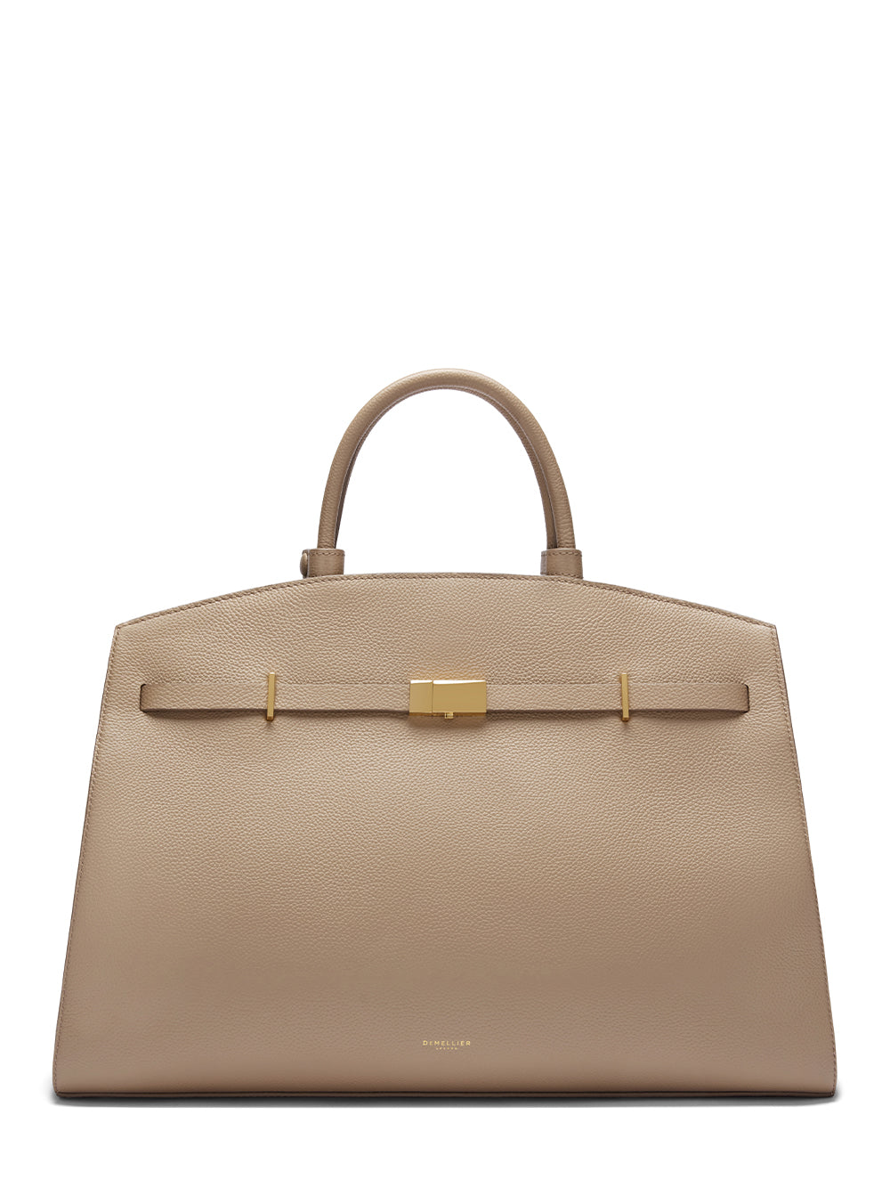 New York Top Handle Handbag (Dark Sand)