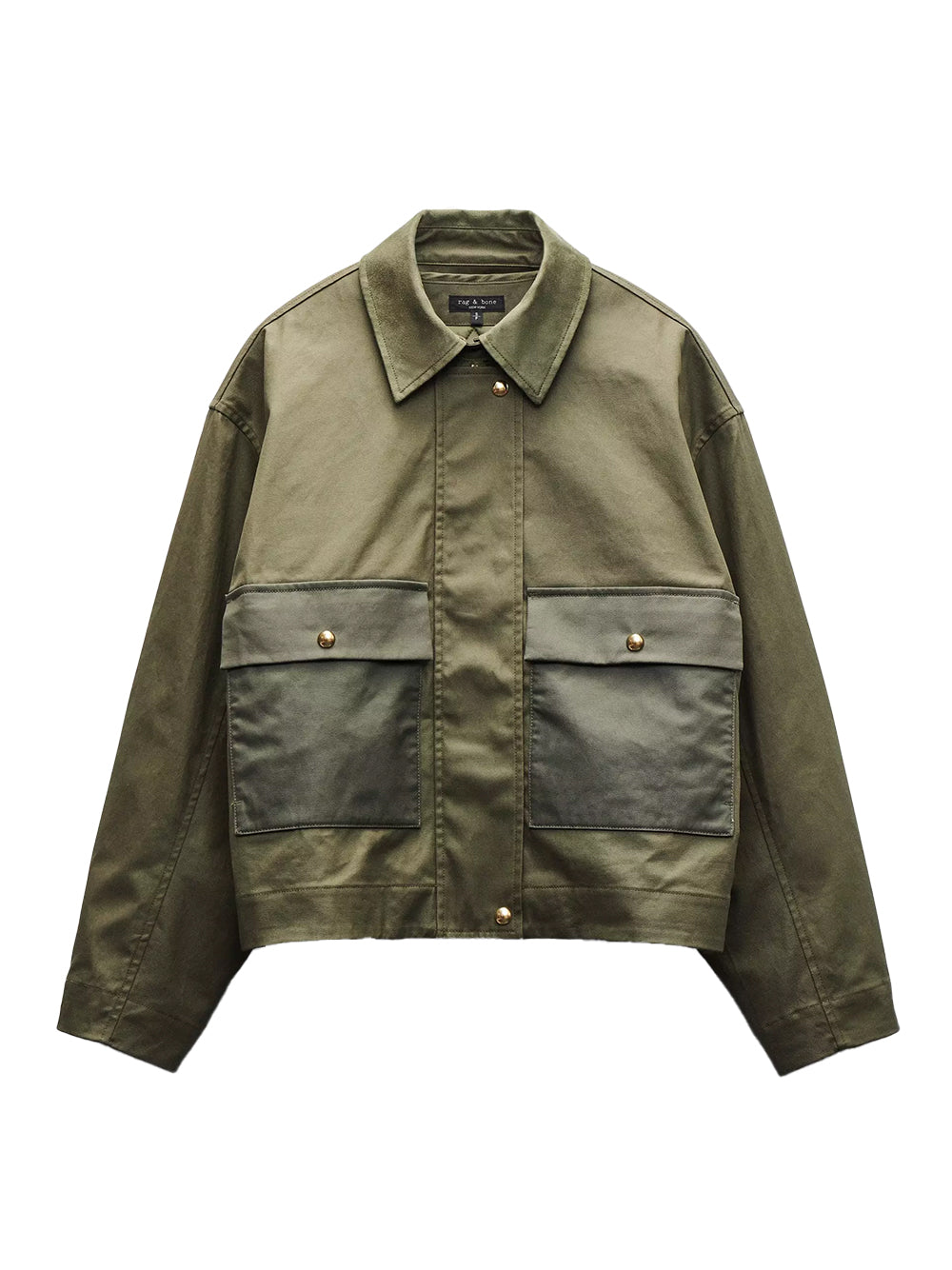 Nonie 2-in-1 Cotton Jacket (Olive)