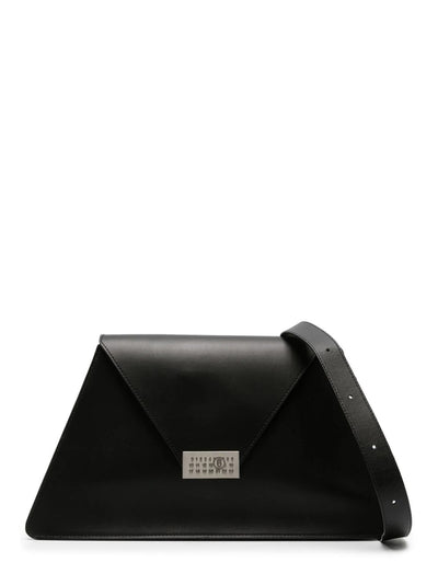 Numeric Medium Shoulder Bag (Black)