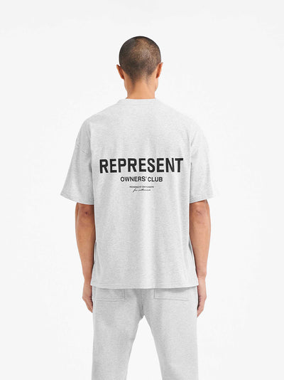 Represent Owners Club T-Shirt Ash Grey